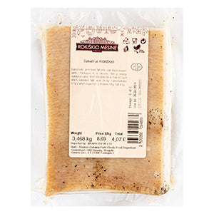 Salted Fat in Vacuum "Rokiškio Mėsinė" (350g)