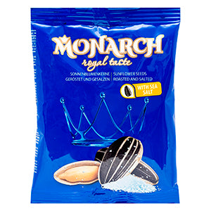 Seeds Sunflower, Striped, Roasted, Sea Salt "Monarch", 100g