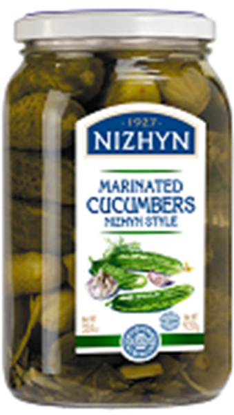 Nizhyn Pickled Cucumbers 920g