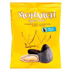 Seeds Sunflower, Black, Roasted "Monarch", 100g