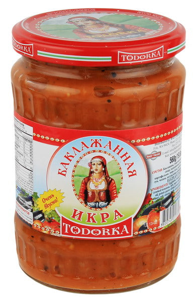 Vegetable Spread "Baklazhannaya Ikra", "Todorka", 560g