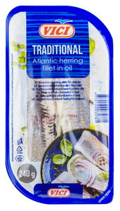 Herring Fillets, Traditional "Vici", 240g