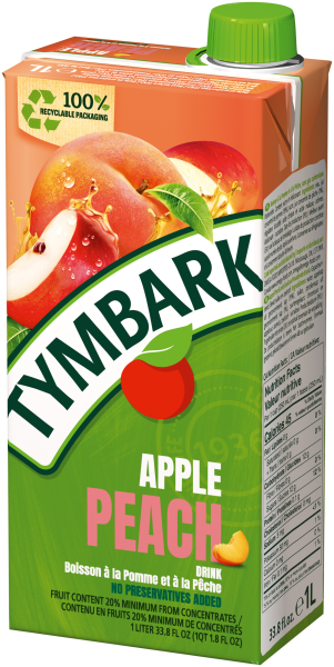 Juice Apple - Peach "Tymbark", 1L