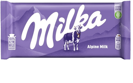 Шоколад Alpine Milk "Milka", 100г