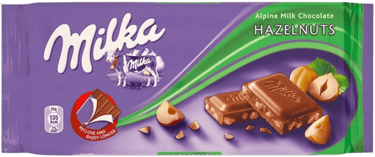 Chocolate Hazelnut "Milka", 100g