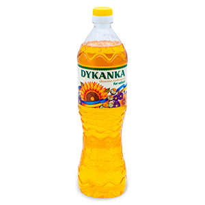 Sunflower Oil, Non-Refined "Dykanka", 0.85L