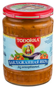 Vegetable Spread "Baklazhannaya Ikra", "Todorka", 560g