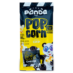 Popcorn Microwave With Cheese Flavour "The Panda", 100g