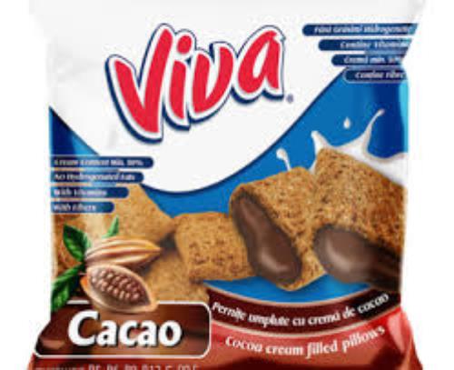 Snacks With Cocoa Cream "Viva", 200g