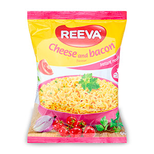 Pasta, Noodle With Cheese And Bacon Flavour "Reeva", 60g