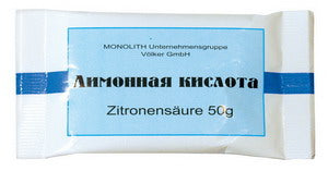 Citric Acid "Limonnaya Kislota", 50g