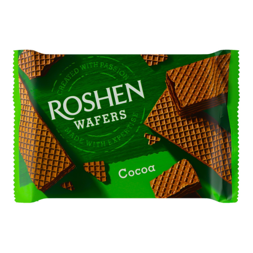 Wafers With Chocolate Flavour, Roshen, 72g