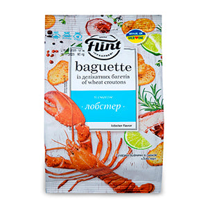 Wheat Crust, Dried, Baguette With Lobster Flavour "Flint", 90g