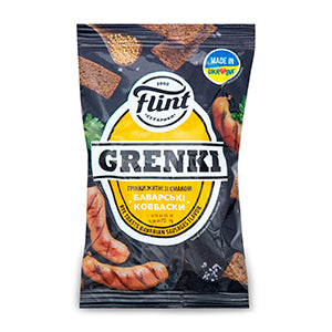 Rye Croutons With Bavarian Sausages Flavour "Flint", 70g