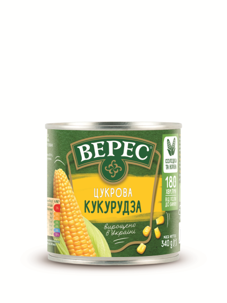 Sweet Corn "Veres", 340g