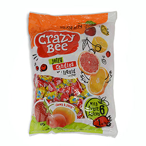 Цукерки "Crazy Bee Fruity", Roshen, 1 кг