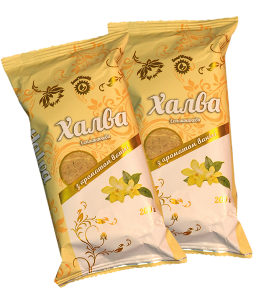 Halva Sunflower Vanilla Flavored, 200g