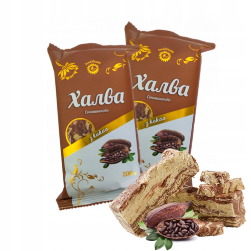 Halva Sunflower With Cocoa, 200g