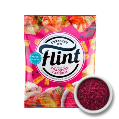 Flint Aspic with Horseradish Flavour Wheat-Rye Rusks (70g)