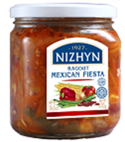 Dish With Beans "Nizhyn Ragout Mexican Fiesta",  470g