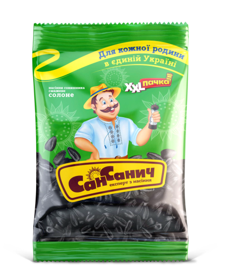Sunflower Seeds Salted Roasted "Flint - San Sanich", 285g