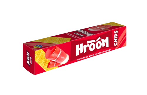 Chips Bacon Flavored "Hroom", 50g