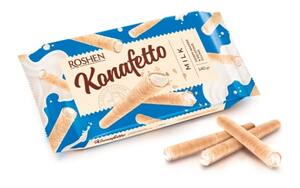 Рулети вафельні "Konafetto Milky Cream", Roshen, 140г