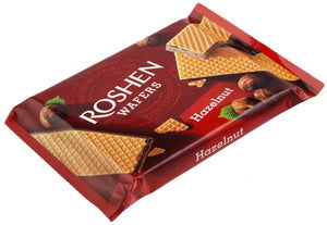 Вафлі зі смаком лісового горіха Roshen 72г