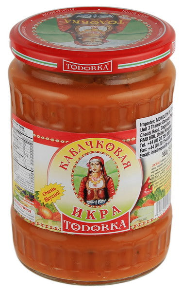 Vegetable Spread "Kabachkovaya Ikra", "Todorka", 560g