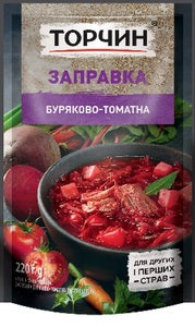 Base For Borshch, Beet and Tomato "Torchyn", 220g