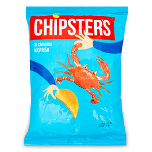Crisps Crab "Chipster's", 120g