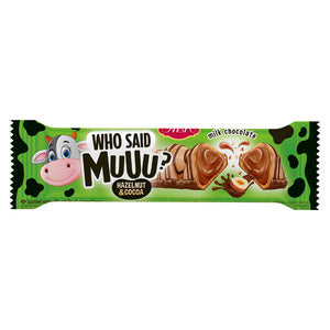 Wafer Bars "AVK", Hazelnut And Cocoa "Who Said Muuu", 22g