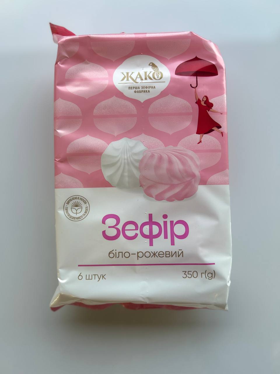 Marshmallow "Belo-Rozovyy", Zhako, 350g