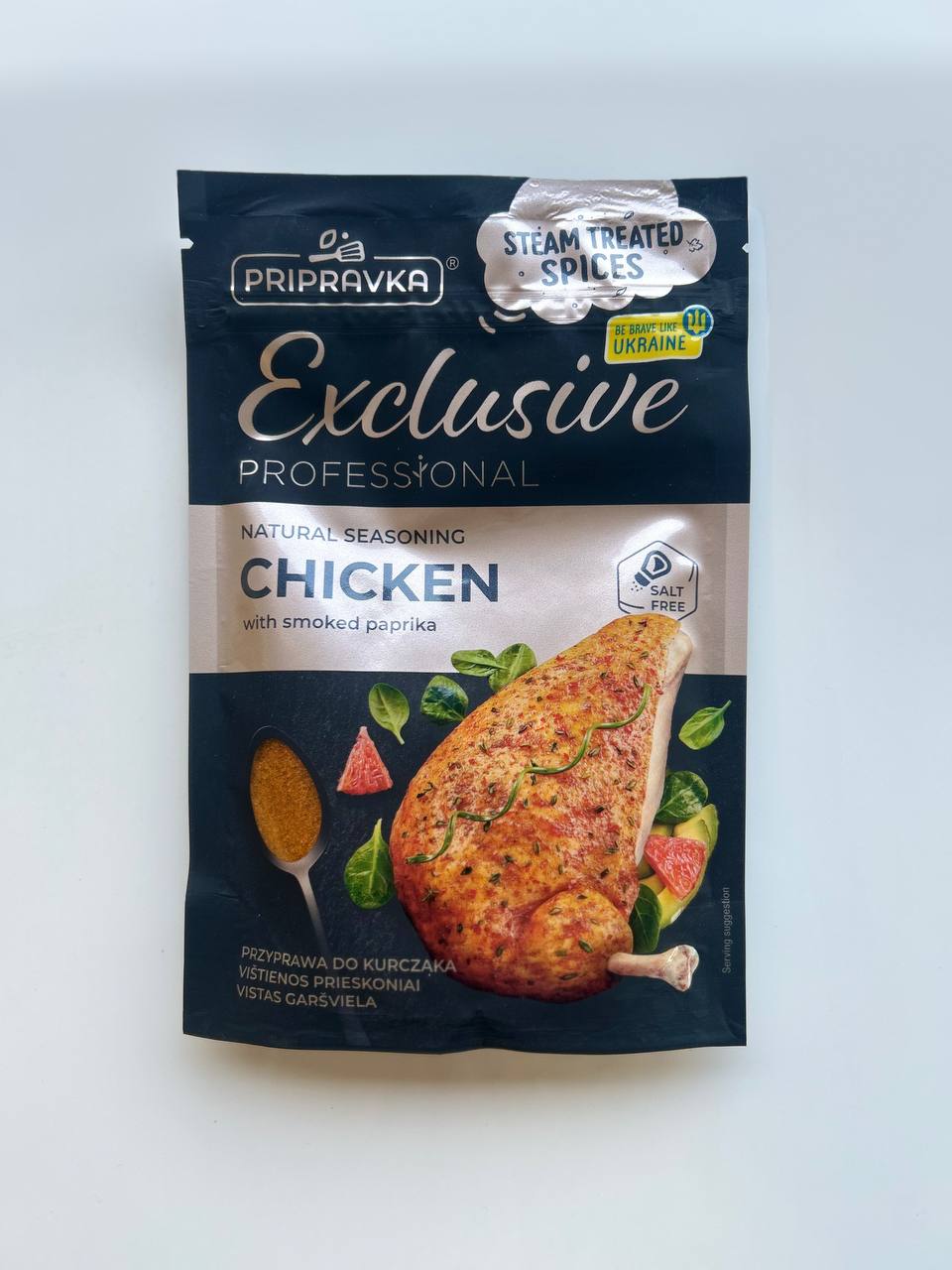 Seasoning, Salt Free, For Chicken, Smoked Paprika, Pripravka, 50g