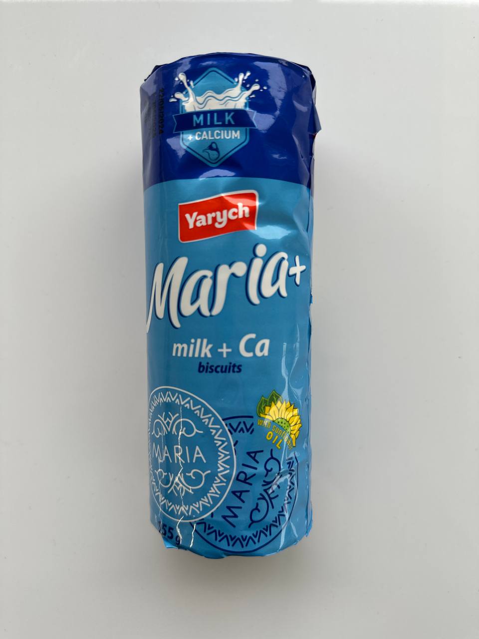 Biscuits Milk And Calcium Maria "Yarych", 155g