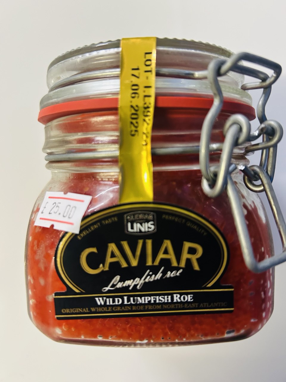 Caviar Wild Lumpfish "Linis", 300g