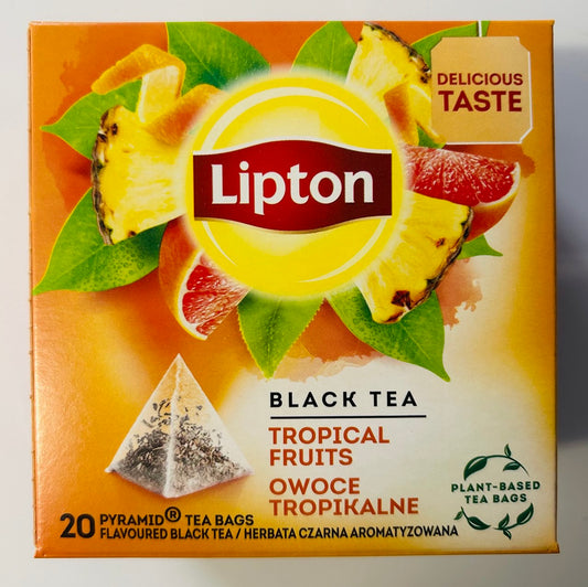 Чай пірамідки Тропічні фрукти "Lipton", 36г