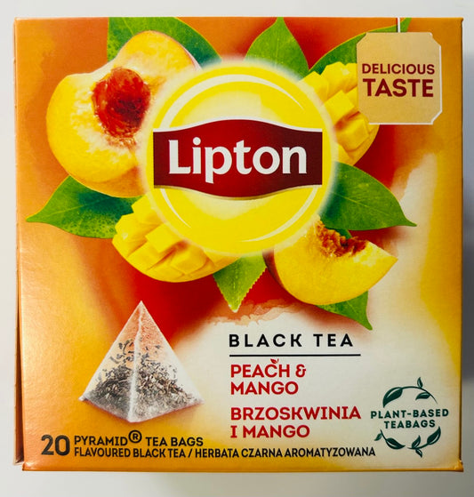 Чай пірамідки Персик і Манго "Lipton", 36г