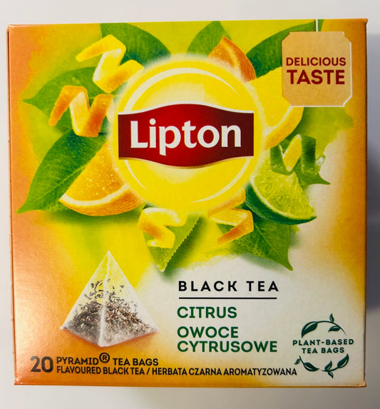 Чай пірамідки Цитрусовий "Lipton", 36г