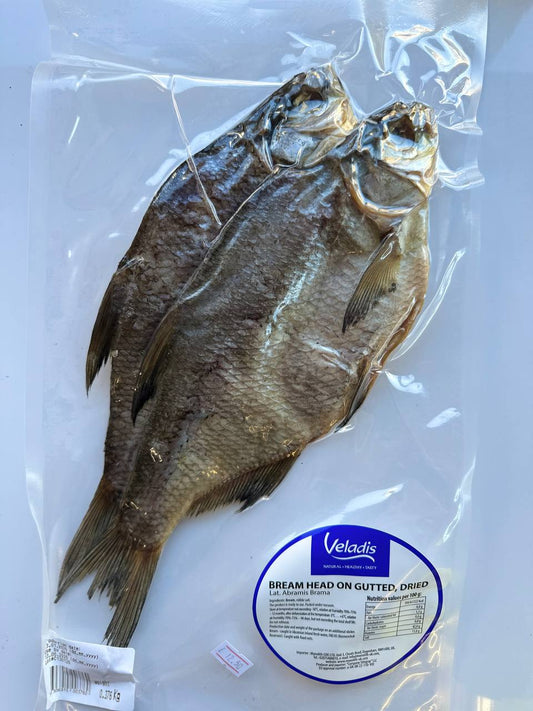 Dried Bream With Head, Gutted "Veladis", ~600g
