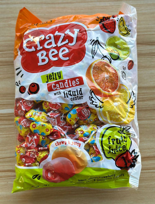 Цукерки "Crazy Bee Fruity", Roshen, 1 кг