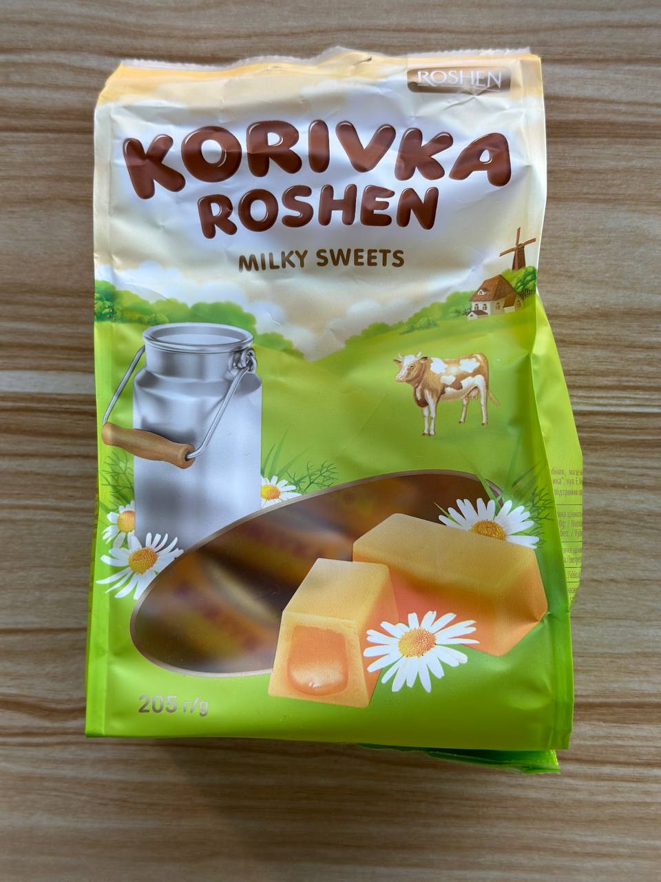 Цукерки "Корівка Roshen", Roshen, 205г